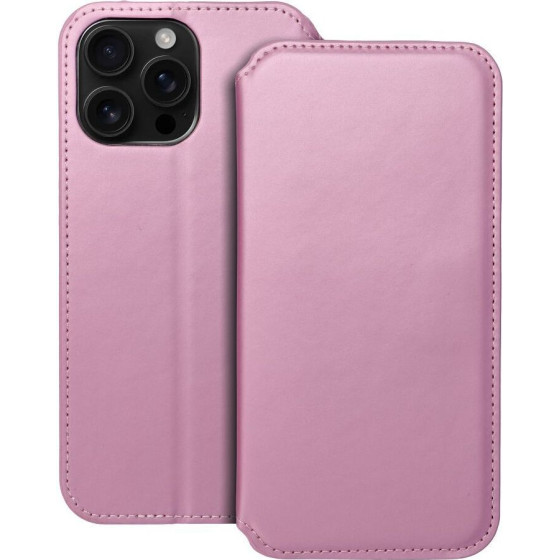 Dual Pocket Book Case For Iphone 16 Pro Max Light Pink OEM