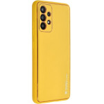 Leather Case For Samsung A25 5G Yellow OEM