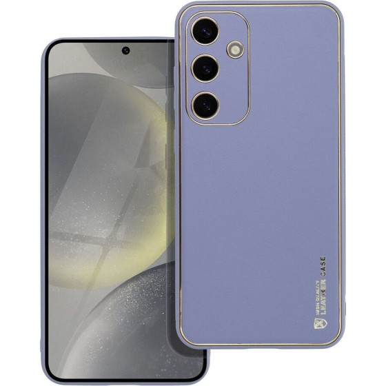 Leather Case For Samsung S24 Plus Blue OEM