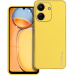 Leather Case For Xiaomi Redmi 13C / Poco C65 Yellow OEM