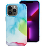 Leather Mag Cover Case For Iphone 13 Pro Color Splash OEM