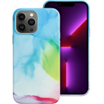 Leather Mag Cover Case For Iphone 13 Pro Max Color Splash OEM
