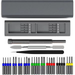 Set Of Service screwdrivers, 30-in-1 Aluminum Bits OEM