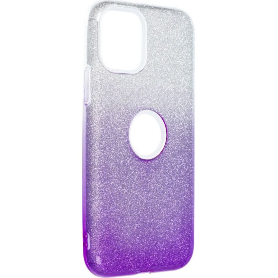 Shining Case For Iphone 11 Pro Transparent Violet OEM