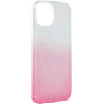 Shining Case For Iphone 13 clear/Pink OEM