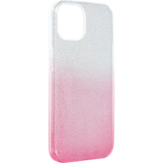 Shining Case For Iphone 13 clear/Pink OEM