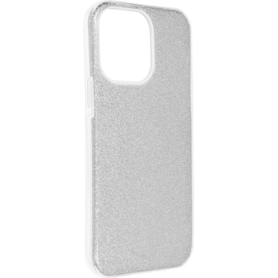 Shining Case For Iphone 14 Pro Max Silver OEM
