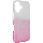 Shining Case For Iphone 16 Transparent Pink OEM