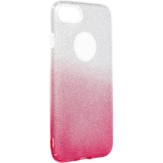 Shining Case For Iphone 7 / 8 Transparent Pink OEM