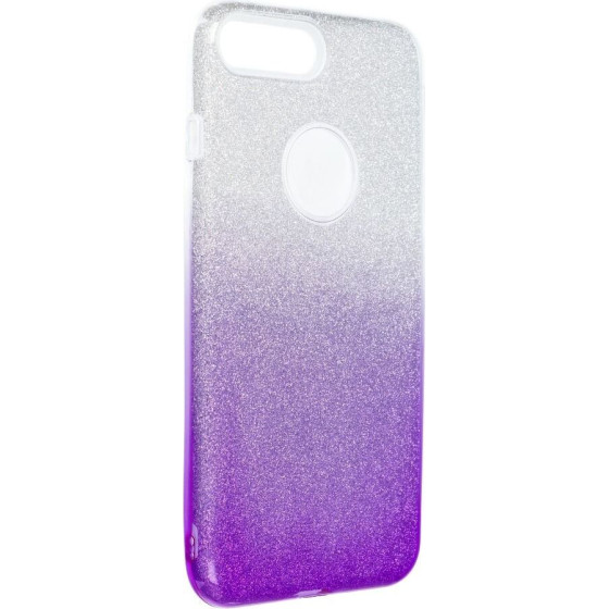 Shining Case For Iphone 7 Plus / 8 Plus Transparent Violet OEM
