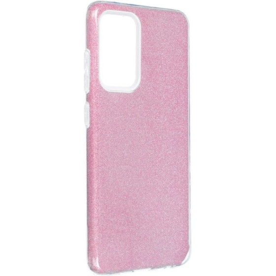 Shining Case For Samsung A52 5G / A52 Lte ( 4G ) / A52S Pink OEM