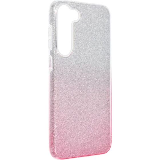 Shining Case For Samsung S23 Plus Transparent Pink OEM