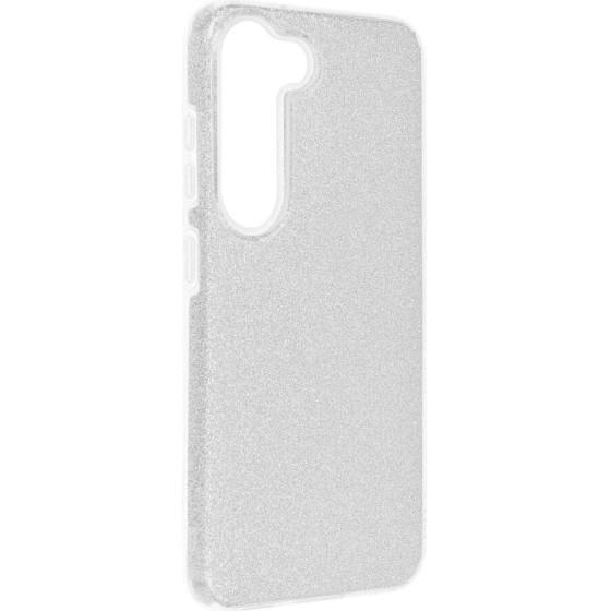 Shining Case For Samsung S23 Silver OEM