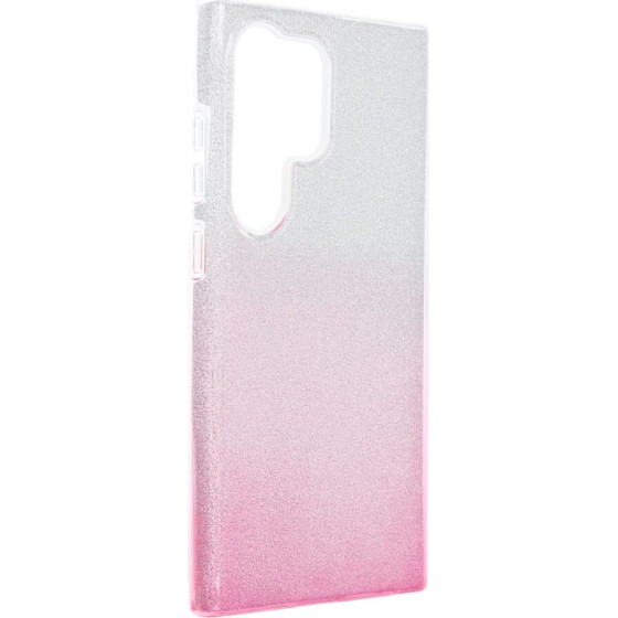 Shining Case For Samsung S24 Ultra Transparent Pink OEM