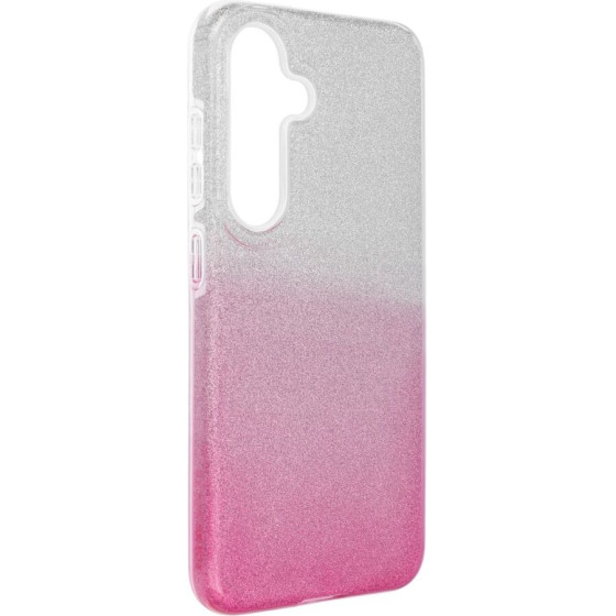 Shining Case For Samsung S25 Transparent Pink OEM