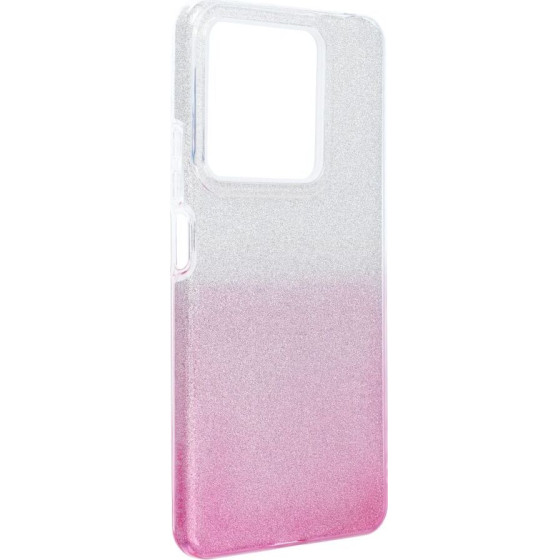 Shining Case For Xiaomi Redmi Note 13 5G Transparent Pink OEM