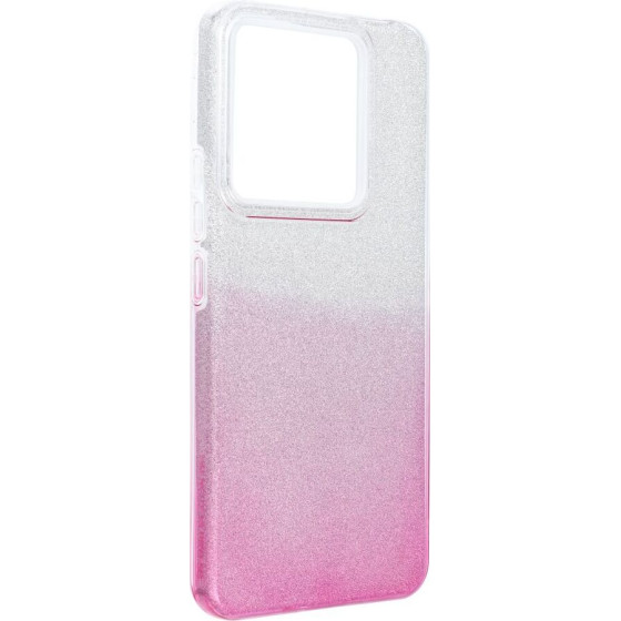 Shining Case For Xiaomi Redmi Note 13 Pro 5G Transparent Pink OEM