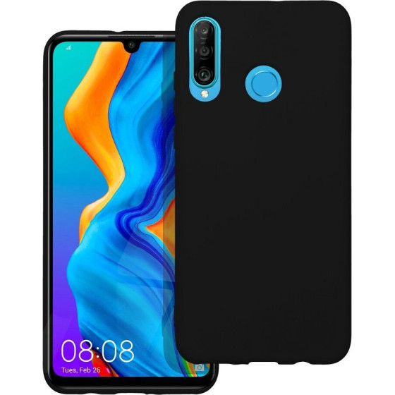 Silicone Case For Huawei P30 Lite Black OEM