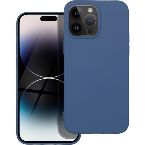 Silicone Case For Iphone 14 Pro Max Blue OEM