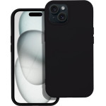 Silicone Case For Iphone 15 Plus Black OEM