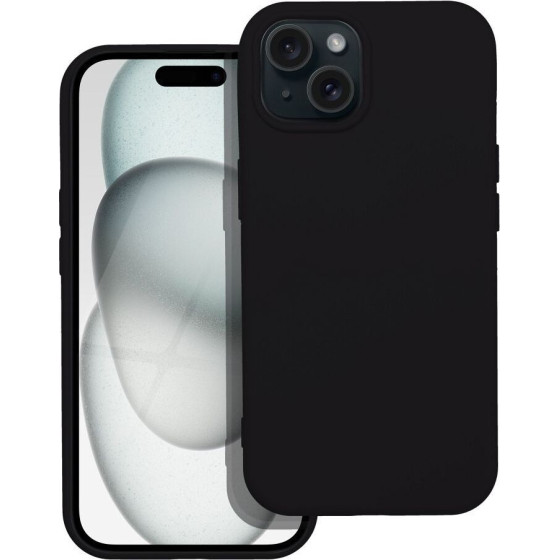 Silicone Case For Iphone 15 Plus Black OEM