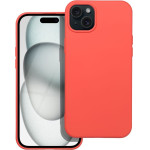 Silicone Case For Iphone 15 Plus Peach OEM