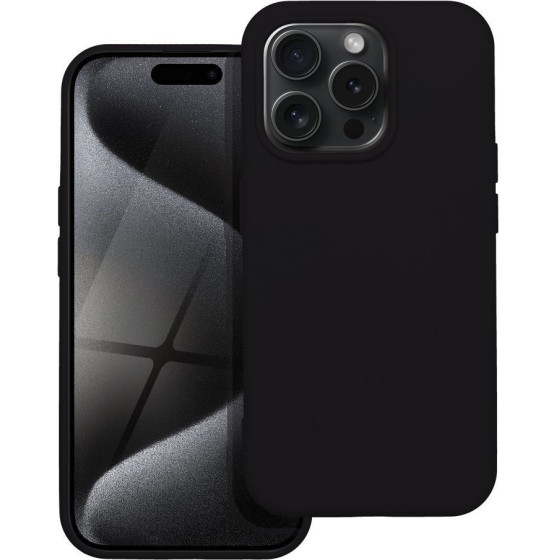 Silicone Case For Iphone 15 Pro Black OEM
