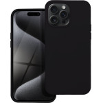 Silicone Case For Iphone 15 Pro Max Black OEM