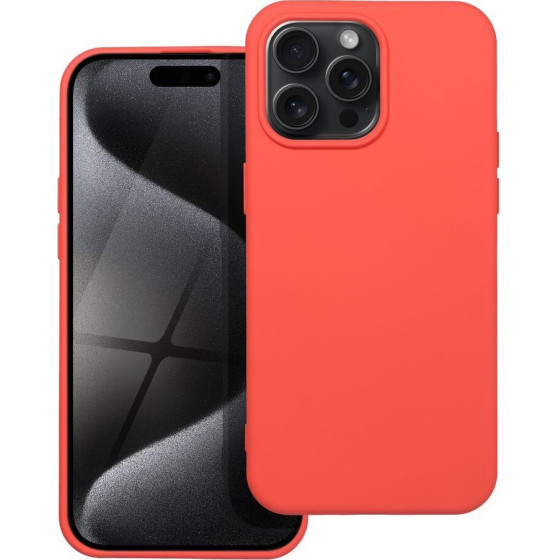 Silicone Case For Iphone 15 Pro Max Peach OEM