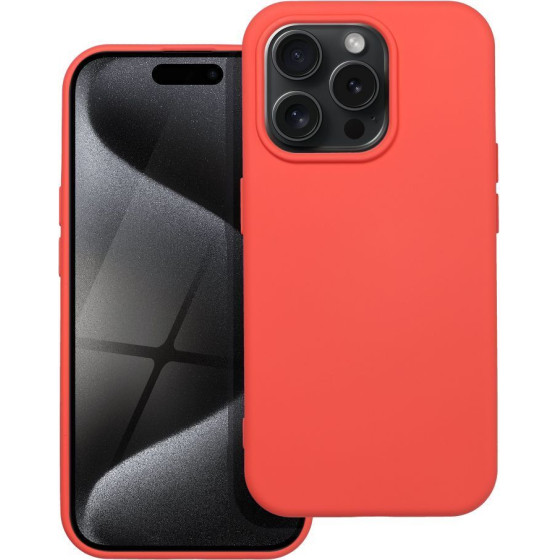 Silicone Case For Iphone 15 Pro Peach OEM