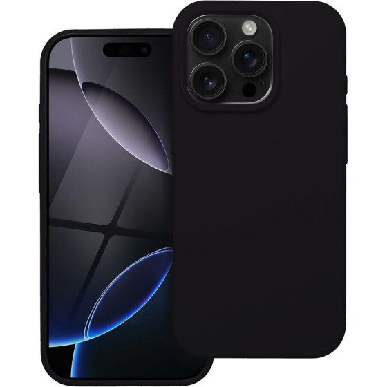 Silicone Case For Iphone 16 Pro Black OEM