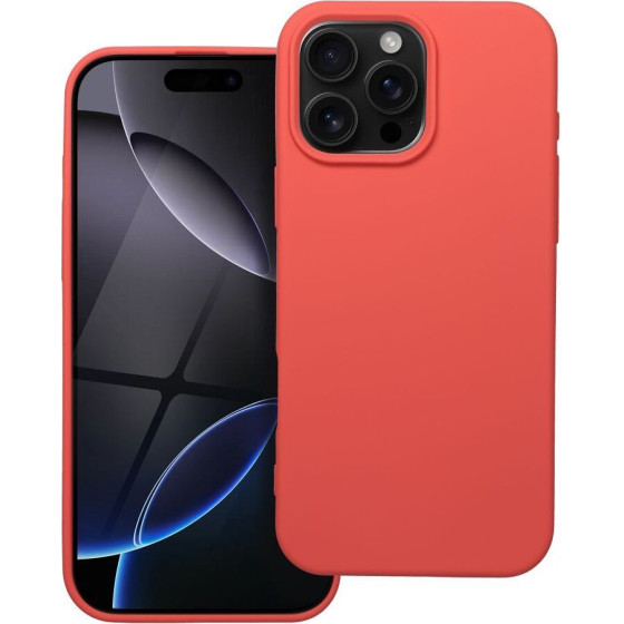 Silicone Case For Iphone 16 Pro Max Peach OEM