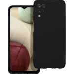 Silicone Case For Samsung A12 Black OEM