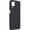 Silicone Case For Samsung A12 Black OEM