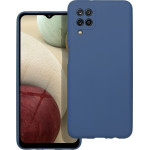 Silicone Case For Samsung A12 Blue OEM
