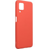 Silicone Case For Samsung A12 Peach OEM