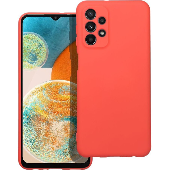 Silicone Case For Samsung A23 5G Peach OEM