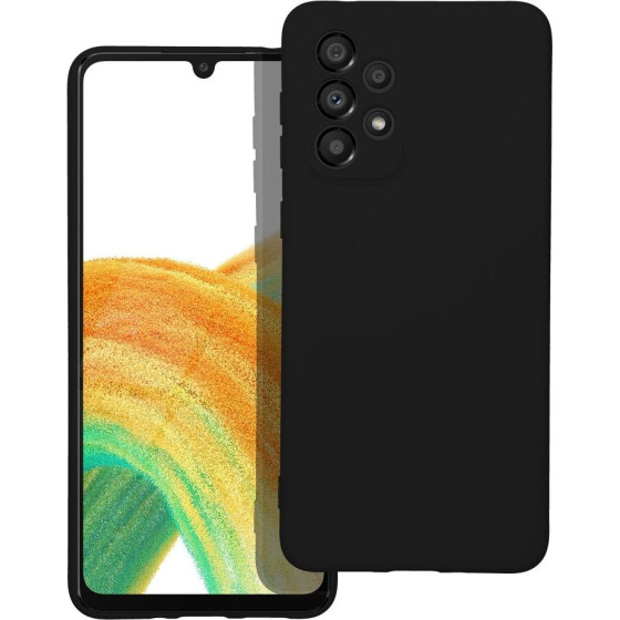 Silicone Case For Samsung A33 5G Black OEM
