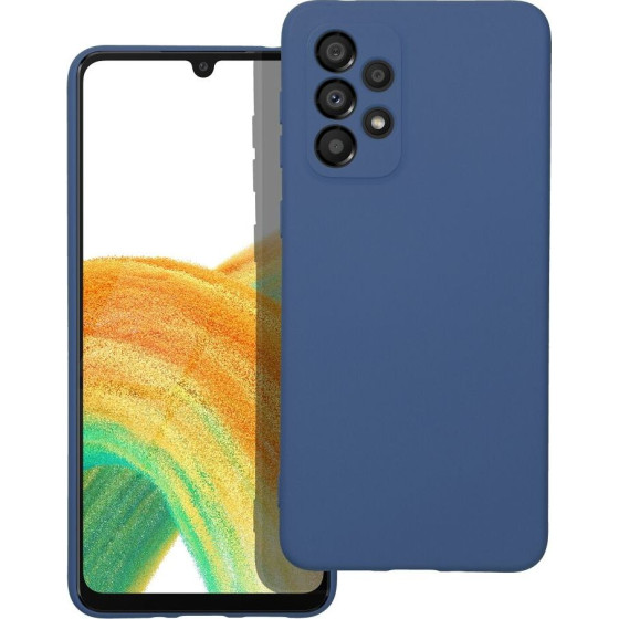 Silicone Case For Samsung A33 5G Blue OEM