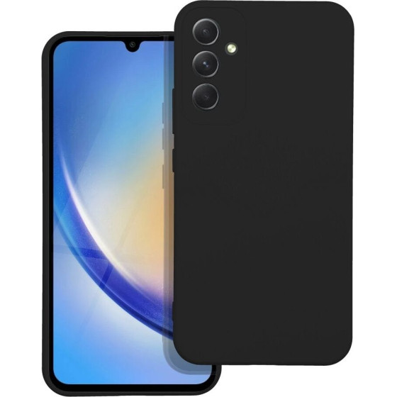 Silicone Case For Samsung A34 5G Black OEM