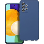 Silicone Case For Samsung A52 5G / A52 Lte ( 4G ) / A52S Blue OEM