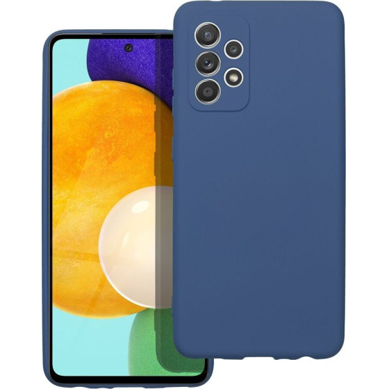 Silicone Case For Samsung A52 5G / A52 Lte ( 4G ) / A52S Blue OEM