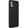 Silicone Case For Samsung A71 Black OEM