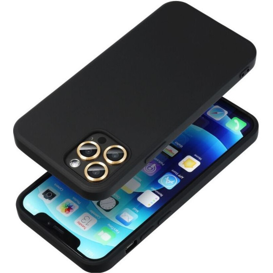 Silicone Case For Samsung A71 Black OEM