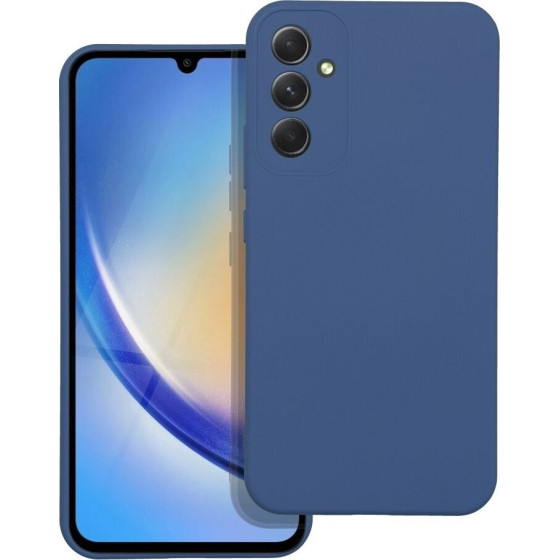 Silicone Case For Samsung Galaxy A34 5G Blue OEM