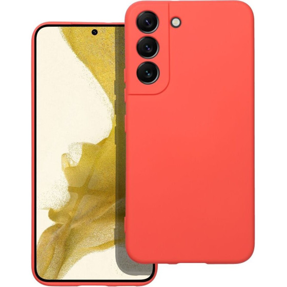 Silicone Case For Samsung S22 Peach OEM