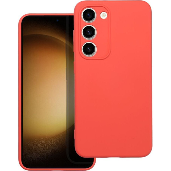 Silicone Case For Samsung S23 Peach OEM