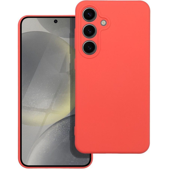 Silicone Case For Samsung S24 Peach OEM