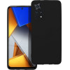 Silicone Case For Xiaomi Poco M4 Pro 5G / Redmi Note 11T 5G / Redmi Note 11S 5G Black OEM