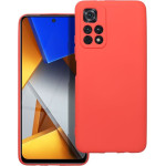 Silicone Case For Xiaomi Poco M4 Pro 5G / Redmi Note 11T 5G / Redmi Note 11S 5G Peach OEM